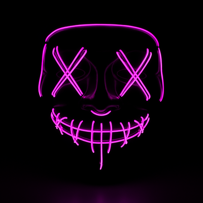 SpookySeason LED Maske
