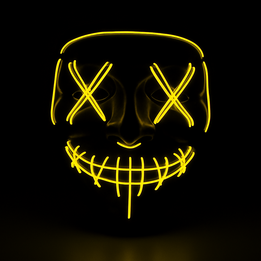 SpookySeason LED Maske