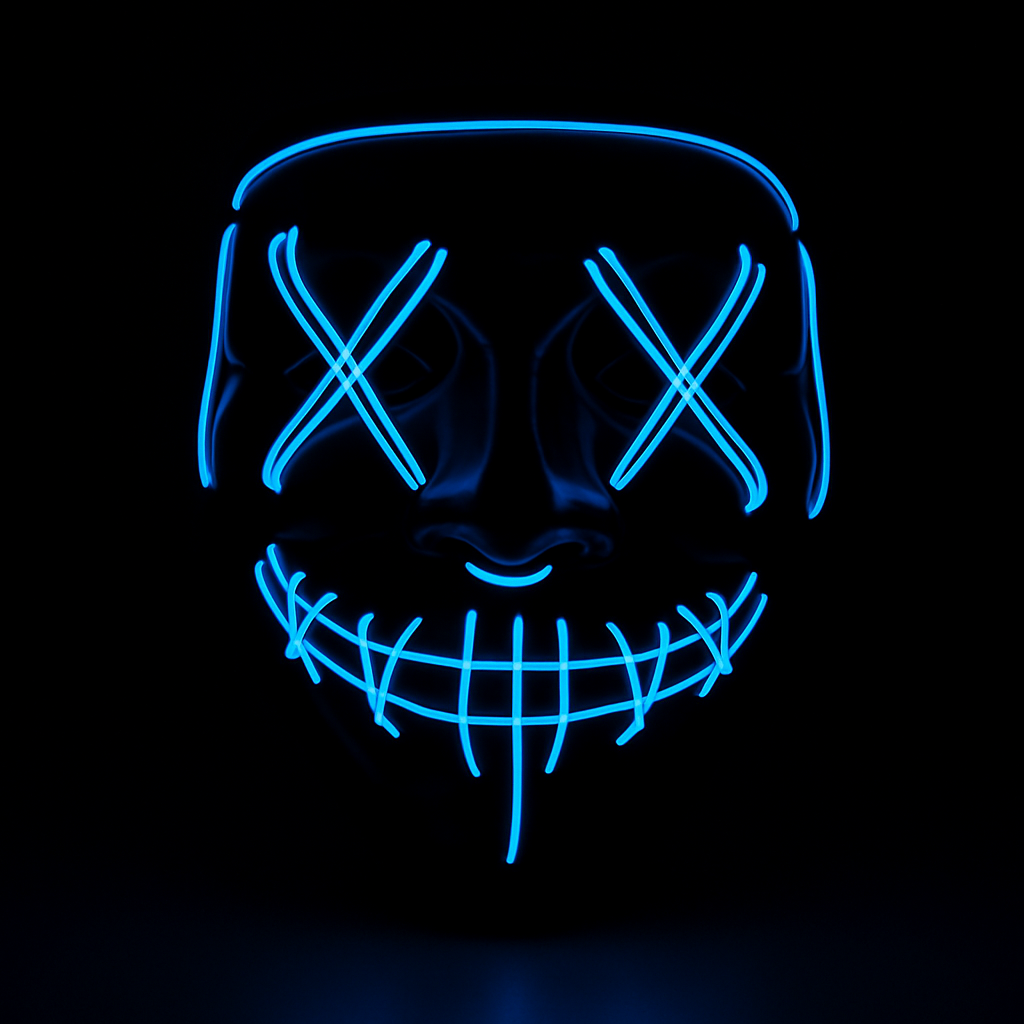 SpookySeason LED Maske