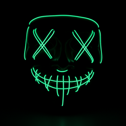 SpookySeason LED Maske