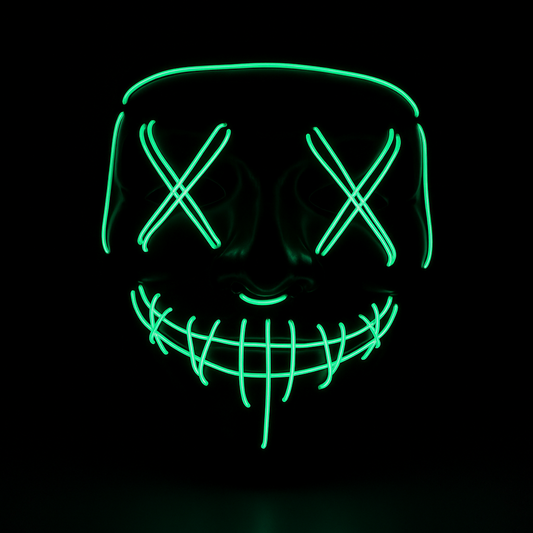 SpookySeason LED Maske